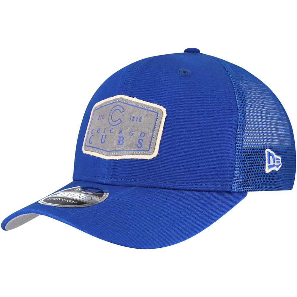 Chicago Cubs Labeled 9SEVENTY Stretch-Snap Adjustable Hat Royal | New Era