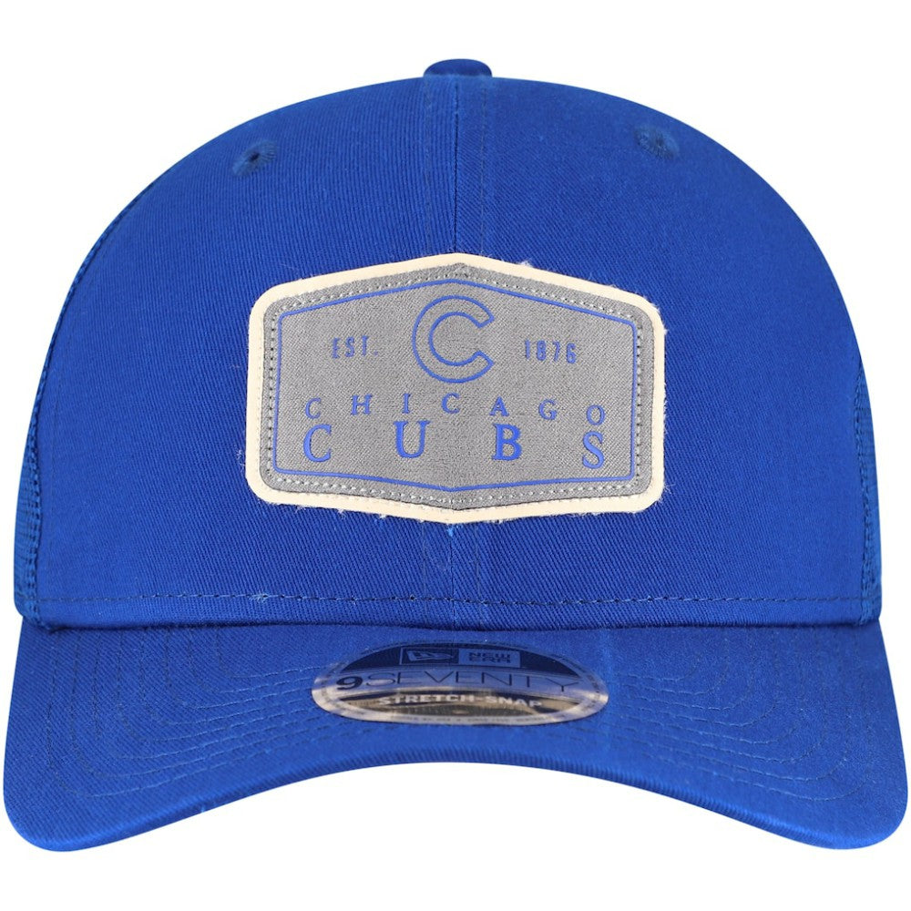 Chicago Cubs Labeled 9SEVENTY Stretch-Snap Adjustable Hat Royal | New Era