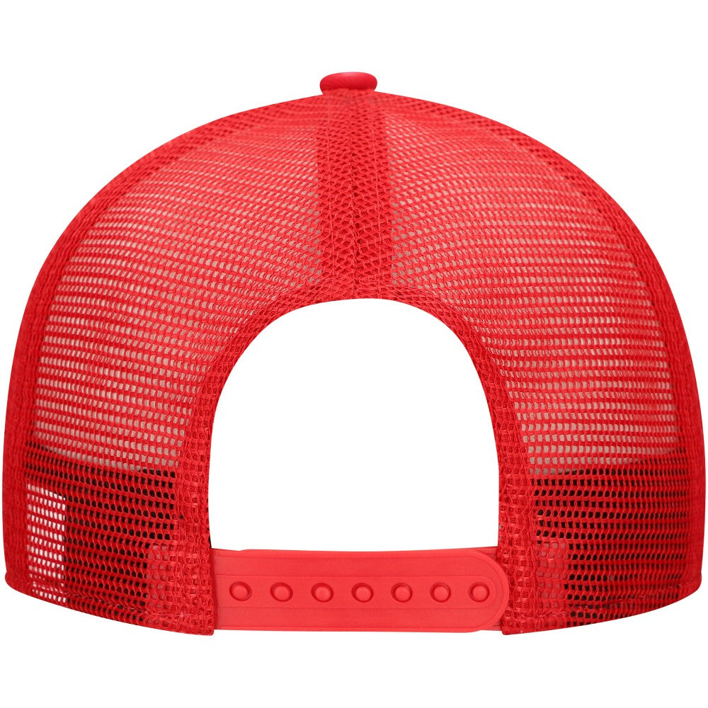 Los Angeles Angels Labeled 9SEVENTY Stretch-Snap Adjustable Hat Red | New Era