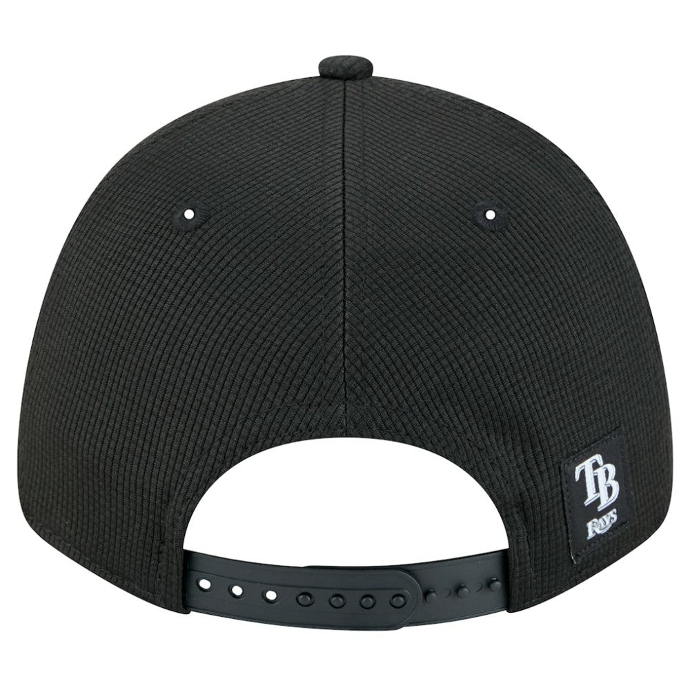 Tampa Bay Rays Pivot 9FORTY Adjustable Hat Black | New Era