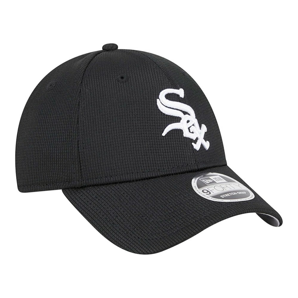 Chicago White Sox Pivot 9FORTY Adjustable Hat Black | New Era