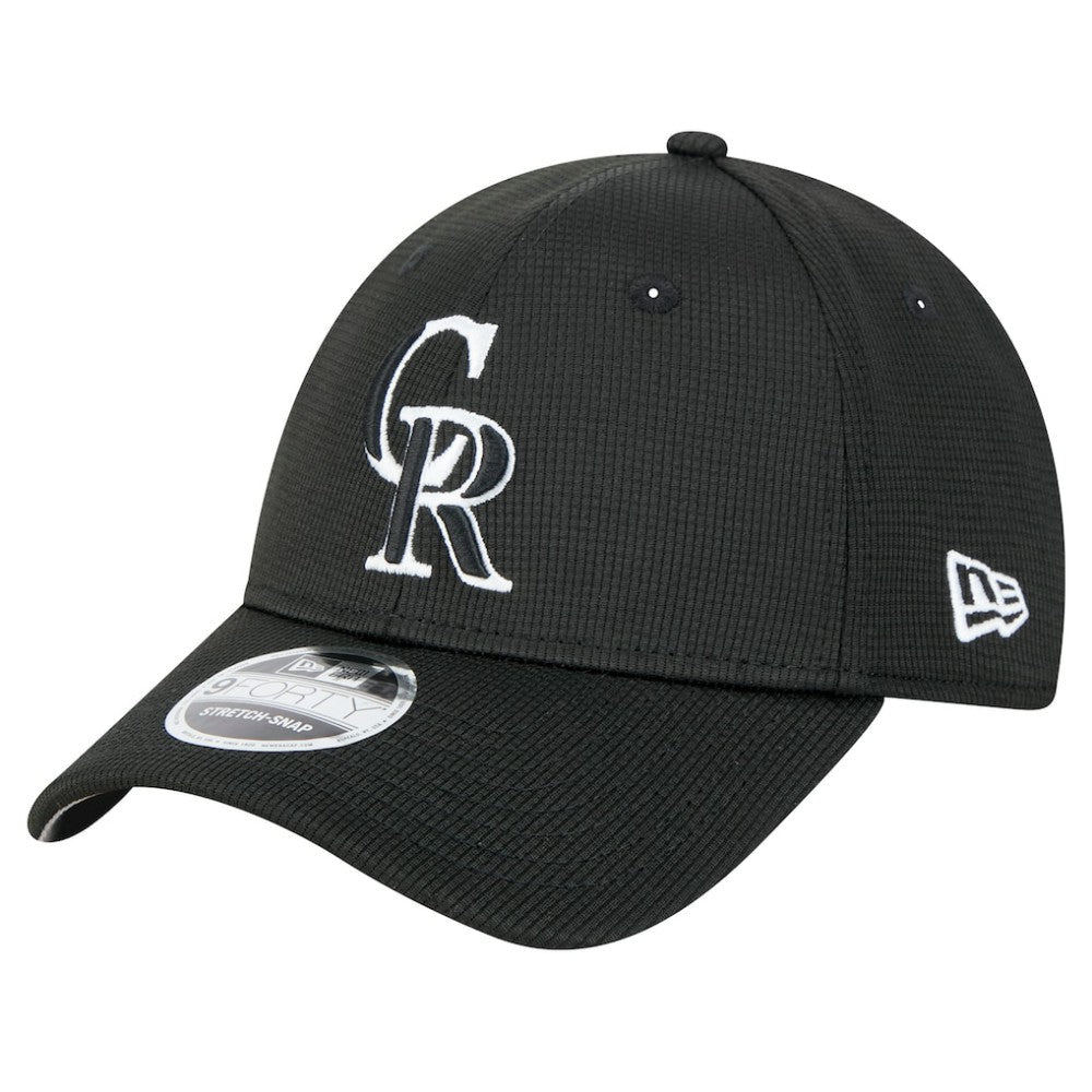 Colorado Rockies Pivot 9FORTY Adjustable Hat Black | New Era