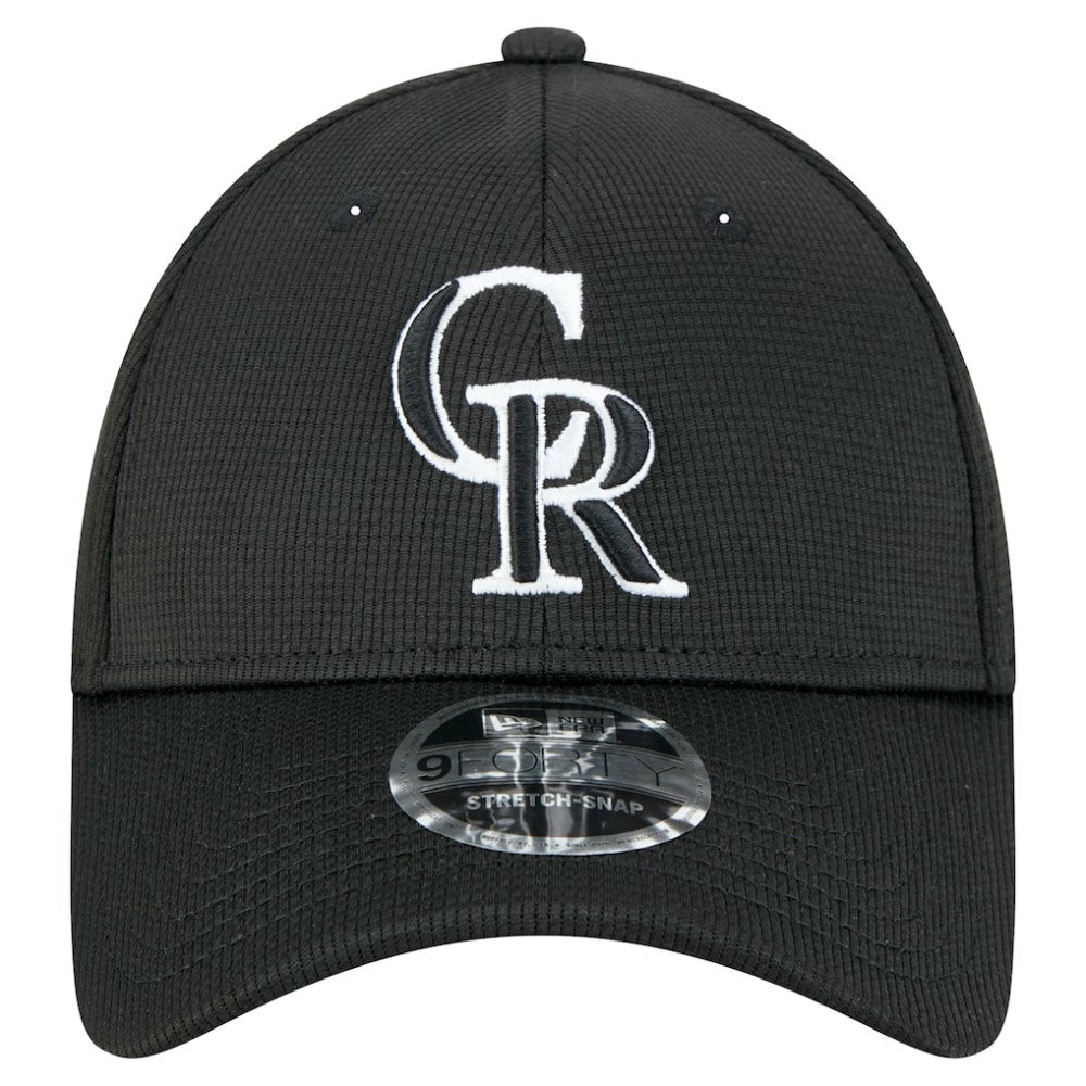 Colorado Rockies Pivot 9FORTY Adjustable Hat Black | New Era