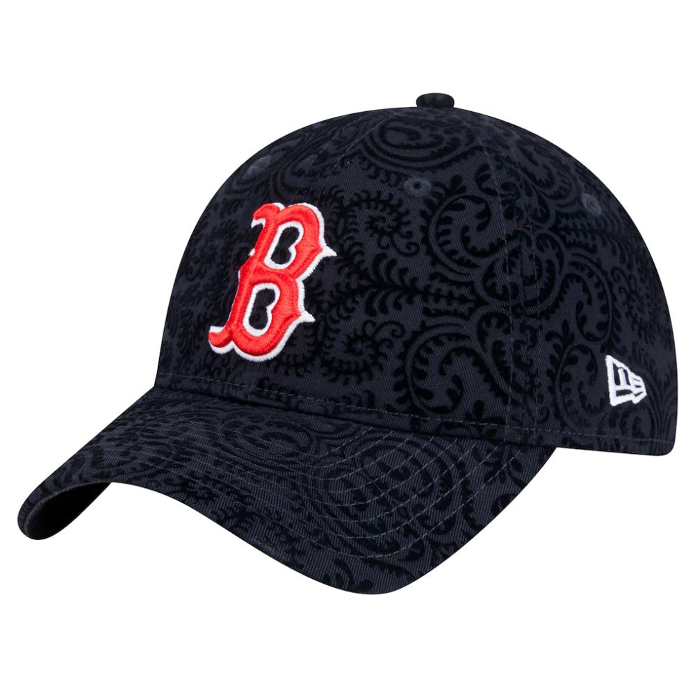 Boston Red Sox Women's Flair 9TWENTY Adjustable Hat Navy | New Era