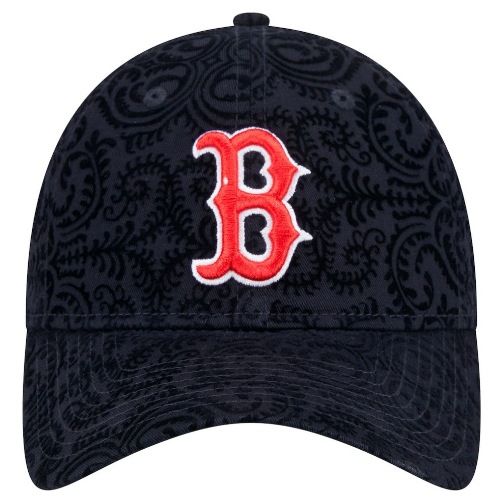 Boston Red Sox Women's Flair 9TWENTY Adjustable Hat Navy | New Era
