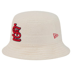 St. Louis Cardinals Women's Cozy Bucket Hat White | New Era