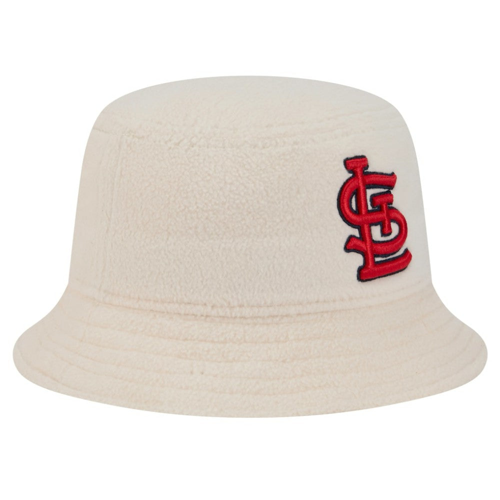 St. Louis Cardinals Women's Cozy Bucket Hat White | New Era