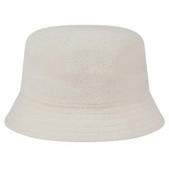 Atlanta Braves Women's Chrome Cozy Bucket Hat White | New Era