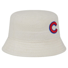 Chicago Cubs Women's Chrome Cozy Bucket Hat White | New Era