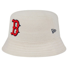 Boston Red Sox Women's Chrome Cozy Bucket Hat White | New Era