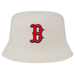 Boston Red Sox Women's Chrome Cozy Bucket Hat White | New Era