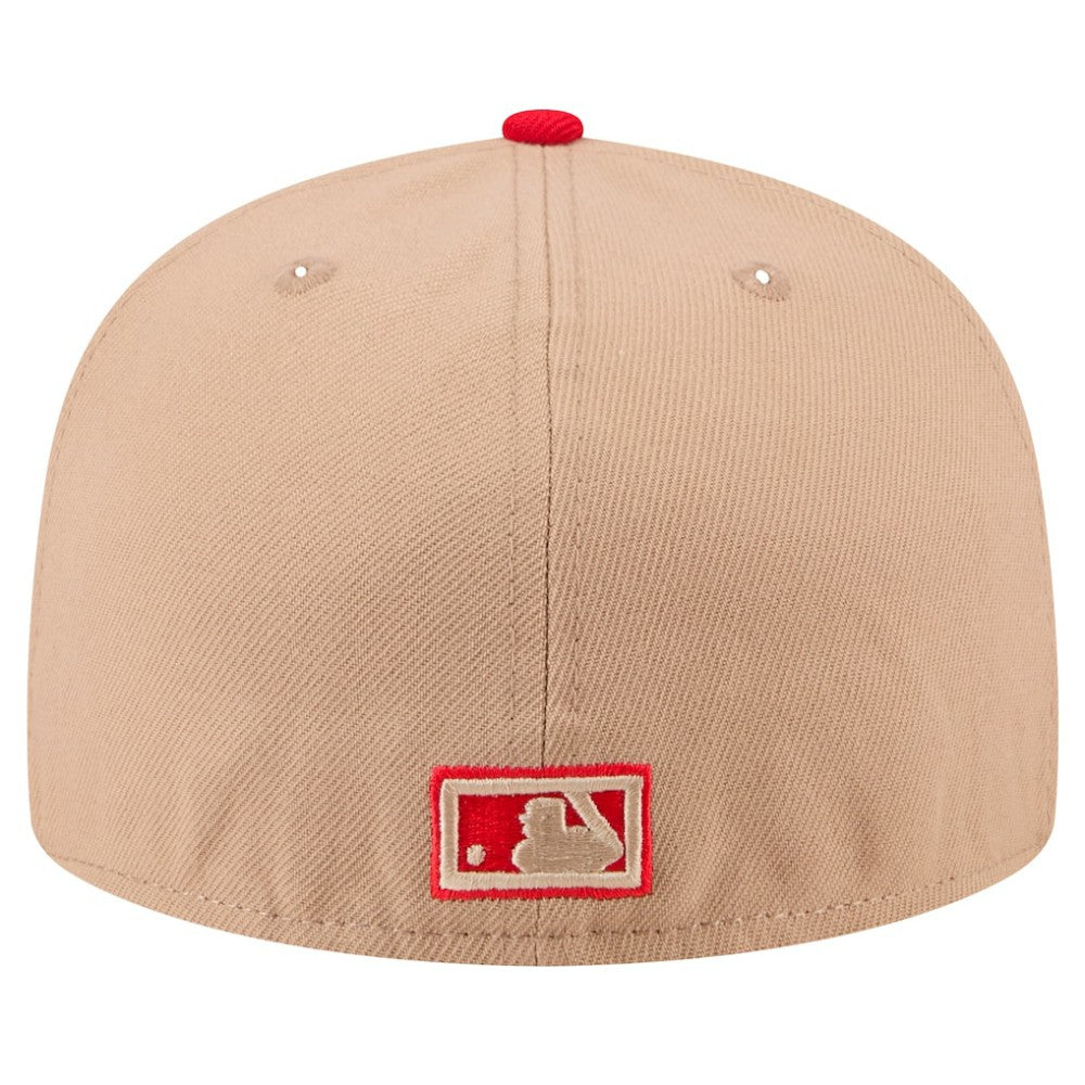 St. Louis Cardinals 59FIFTY Fitted Hat Khaki | New Era