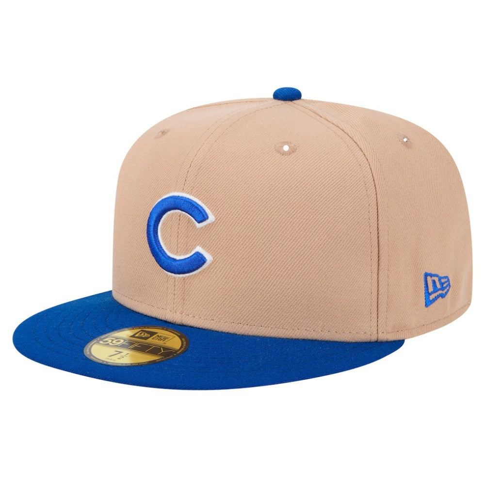 Chicago Cubs 59FIFTY Fitted Hat Khaki | New Era