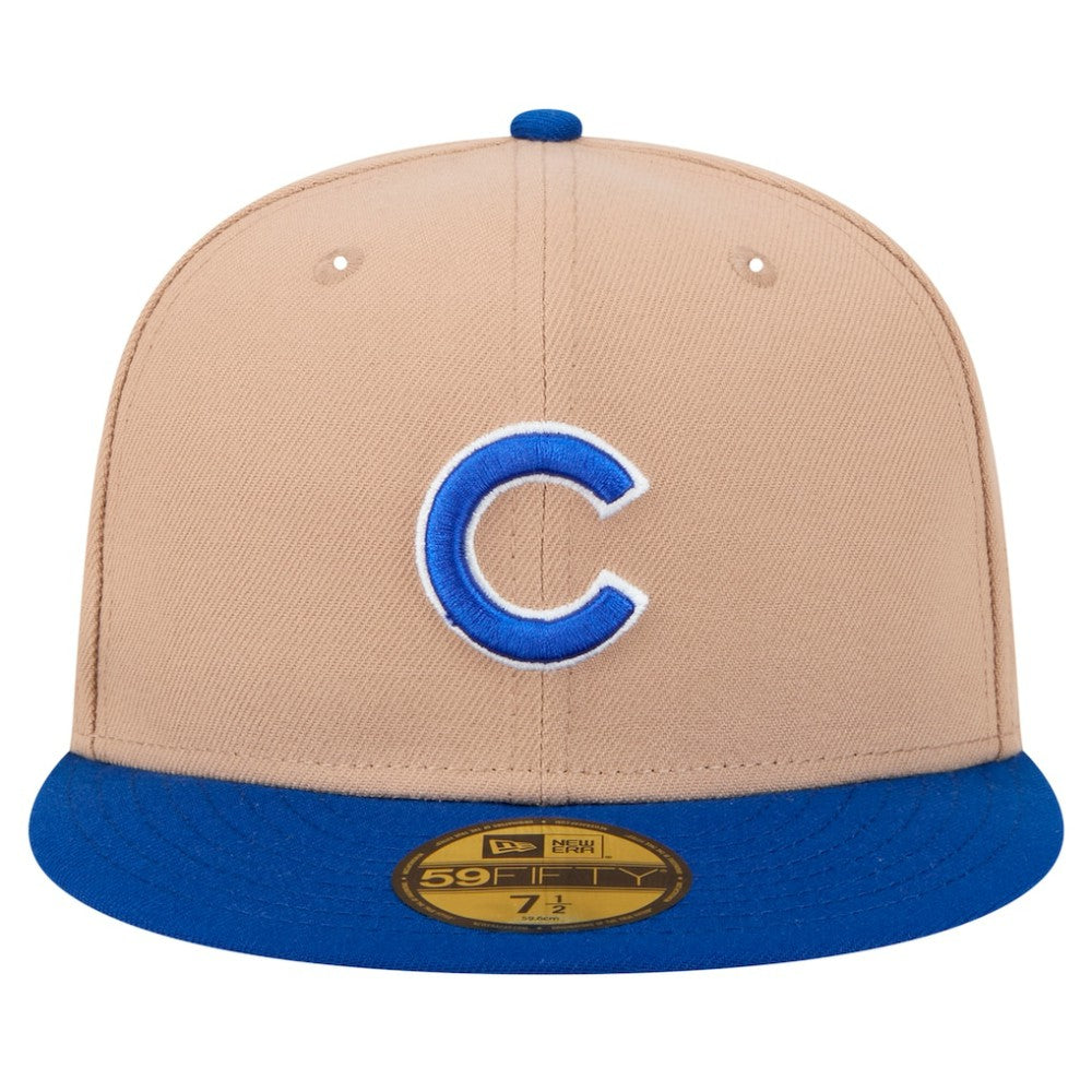 Chicago Cubs 59FIFTY Fitted Hat Khaki | New Era