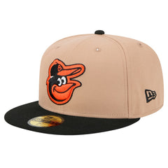 Baltimore Orioles 59FIFTY Fitted Hat Khaki | New Era