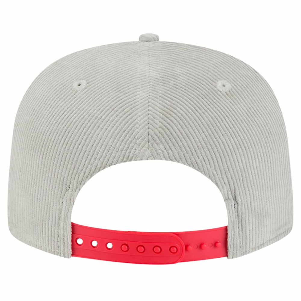 Chicago Cubs Gray Corduroy Golfer Snapback Hat | New Era