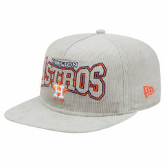 Houston Astros Gray Corduroy Golfer Snapback Hat | New Era