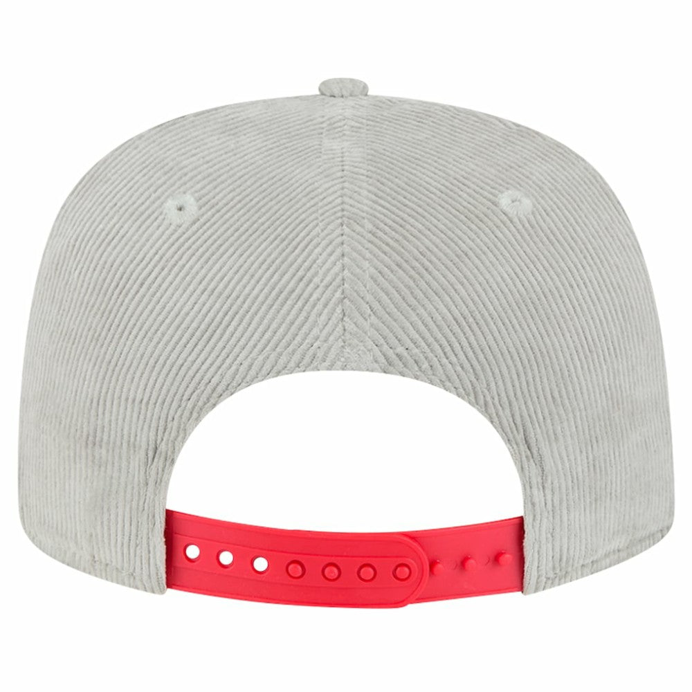 Boston Red Sox Gray Corduroy Golfer Snapback Hat | New Era