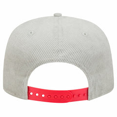 Cincinnati Reds Gray Corduroy Golfer Snapback Hat | New Era