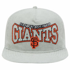 San Francisco Giants Gray Corduroy Golfer Snapback Hat | New Era