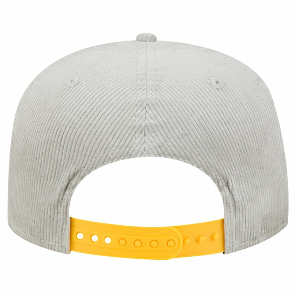 Pittsburgh Pirates Gray Corduroy Golfer Snapback Hat | New Era
