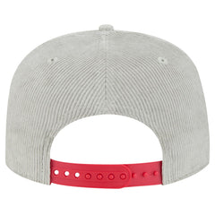 Los Angeles Angels Gray Corduroy Golfer Snapback Hat | New Era
