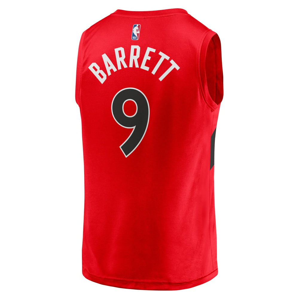 RJ Barrett Toronto Raptors Fast Break Player Jersey - Icon Edition - Red