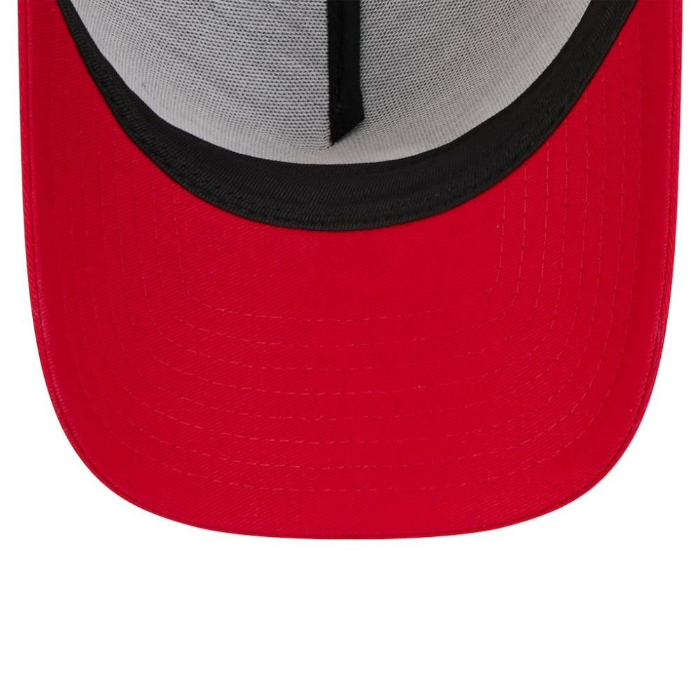 Cincinnati Reds 9FORTY A-Frame Trucker Adjustable Hat Red | New Era