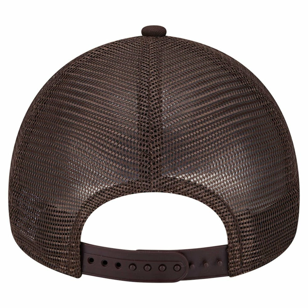 San Diego Padres 9FORTY A-Frame Trucker Adjustable Hat Brown | New Era