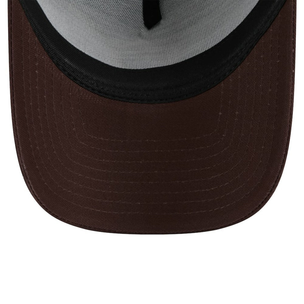 San Diego Padres 9FORTY A-Frame Trucker Adjustable Hat Brown | New Era