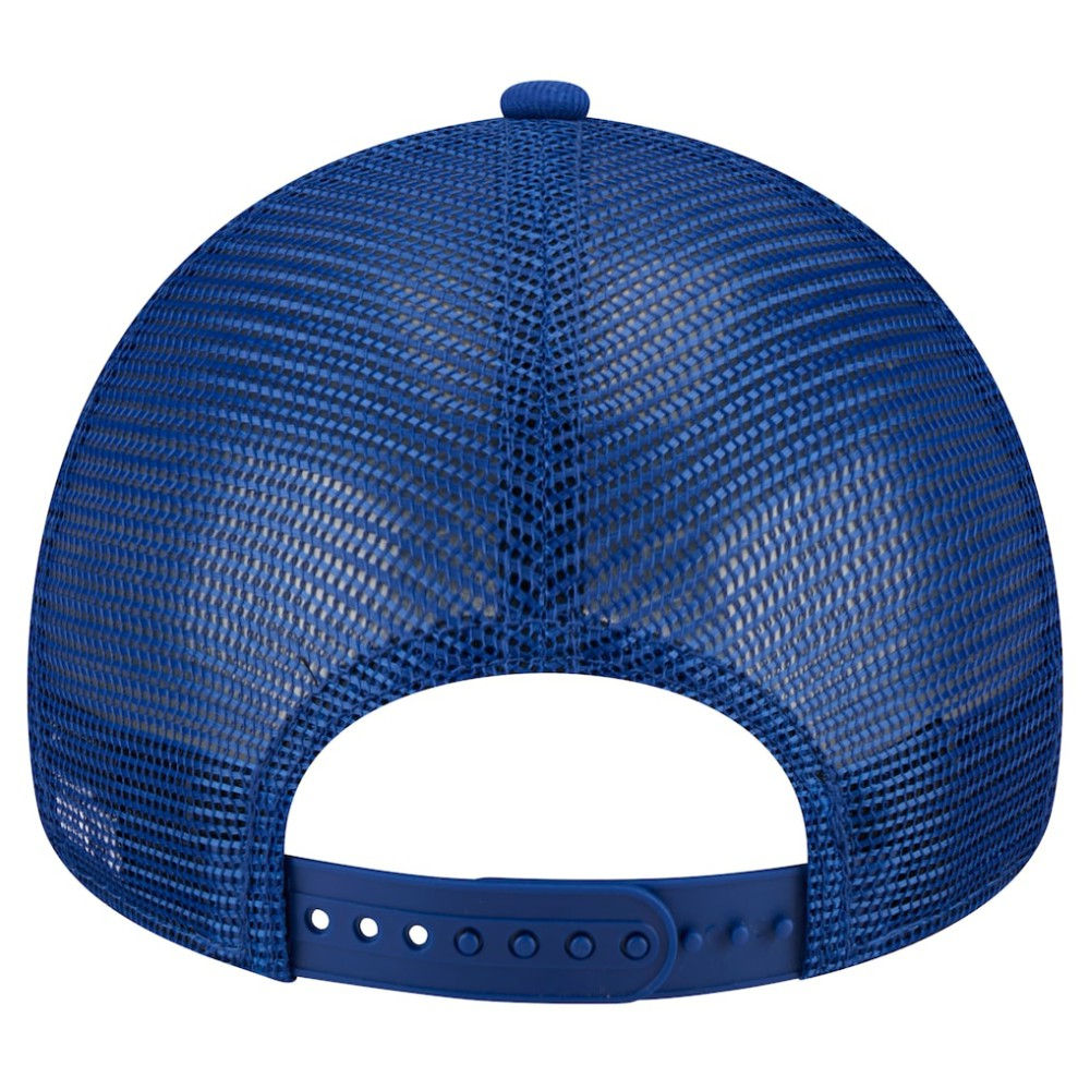 Atlanta Braves 9FORTY A-Frame Trucker Adjustable Hat Royal | New Era