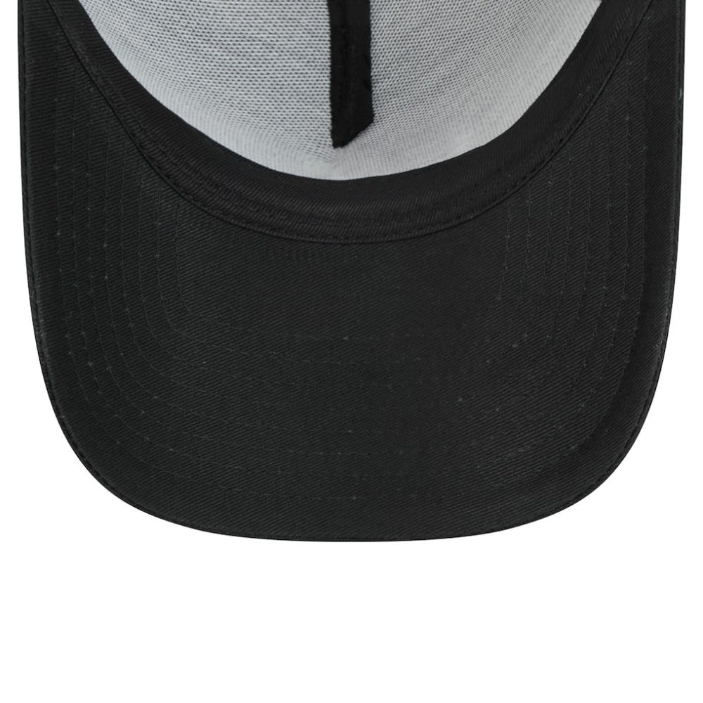 Chicago White Sox 9FORTY A-Frame Trucker Adjustable Hat Black | New Era