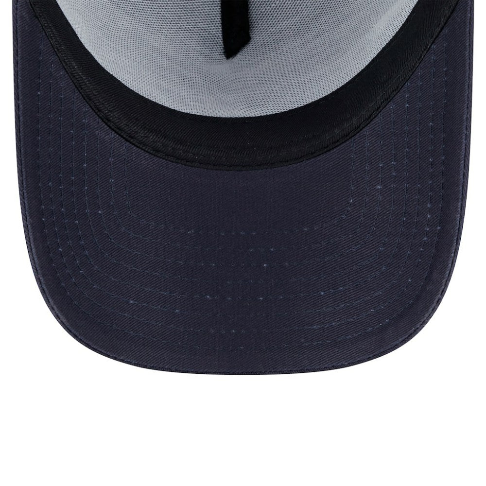 Atlanta Braves 9FORTY A-Frame Trucker Adjustable Hat Navy | New Era