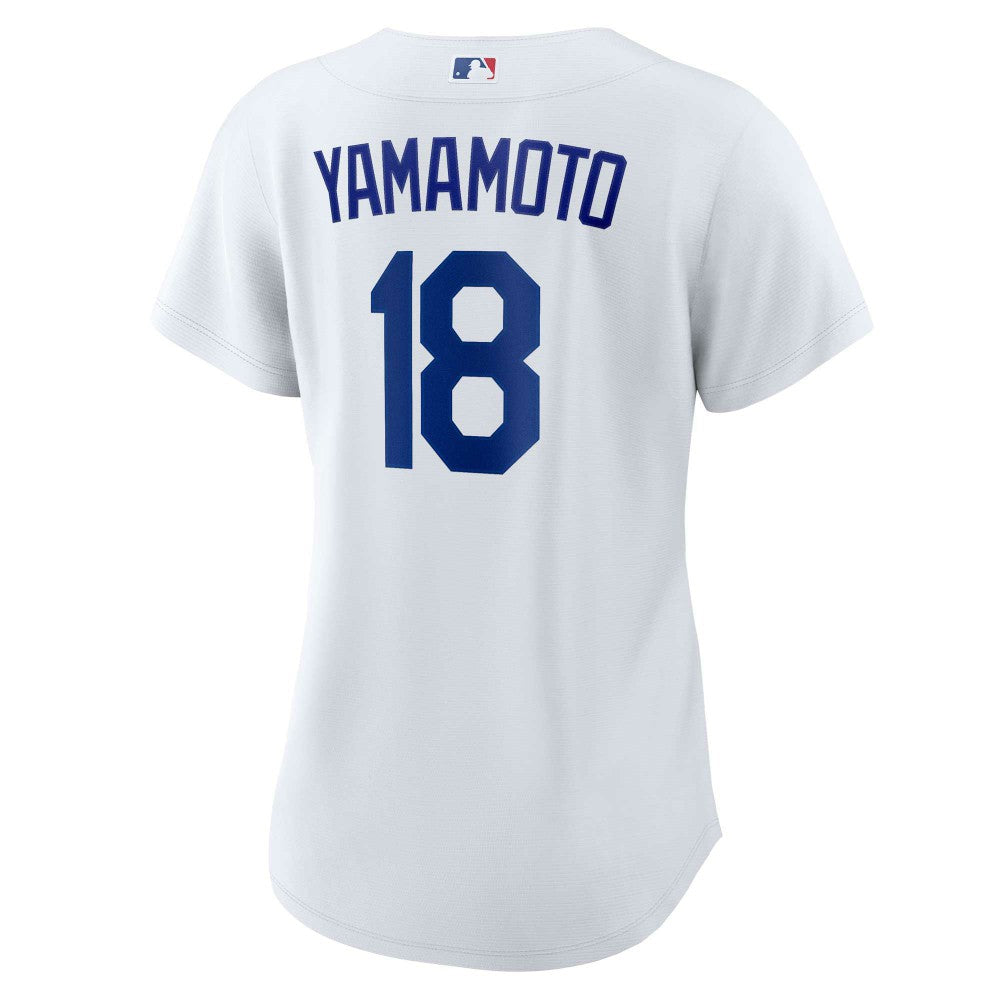 Yoshinobu Yamamoto Los Angeles Dodgers Women's Home Replica Player Jersey White | Nike