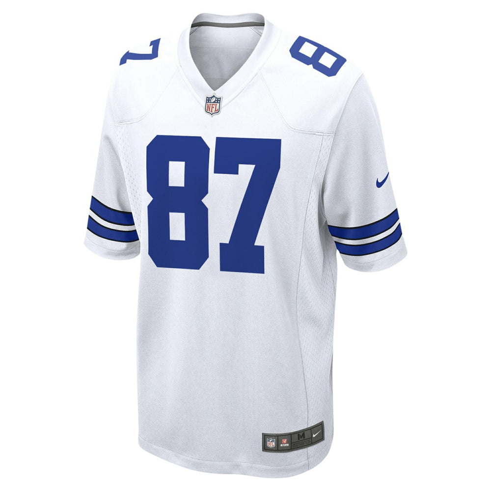Jake Ferguson Dallas Cowboys Game Jersey - White
