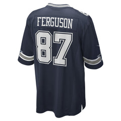 Jake Ferguson Dallas Cowboys Team Game Jersey - Navy