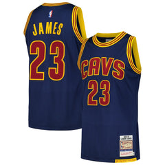 LeBron James Cleveland Cavaliers 2015/16 Hardwood Classics Authentic Jersey sale - Navy