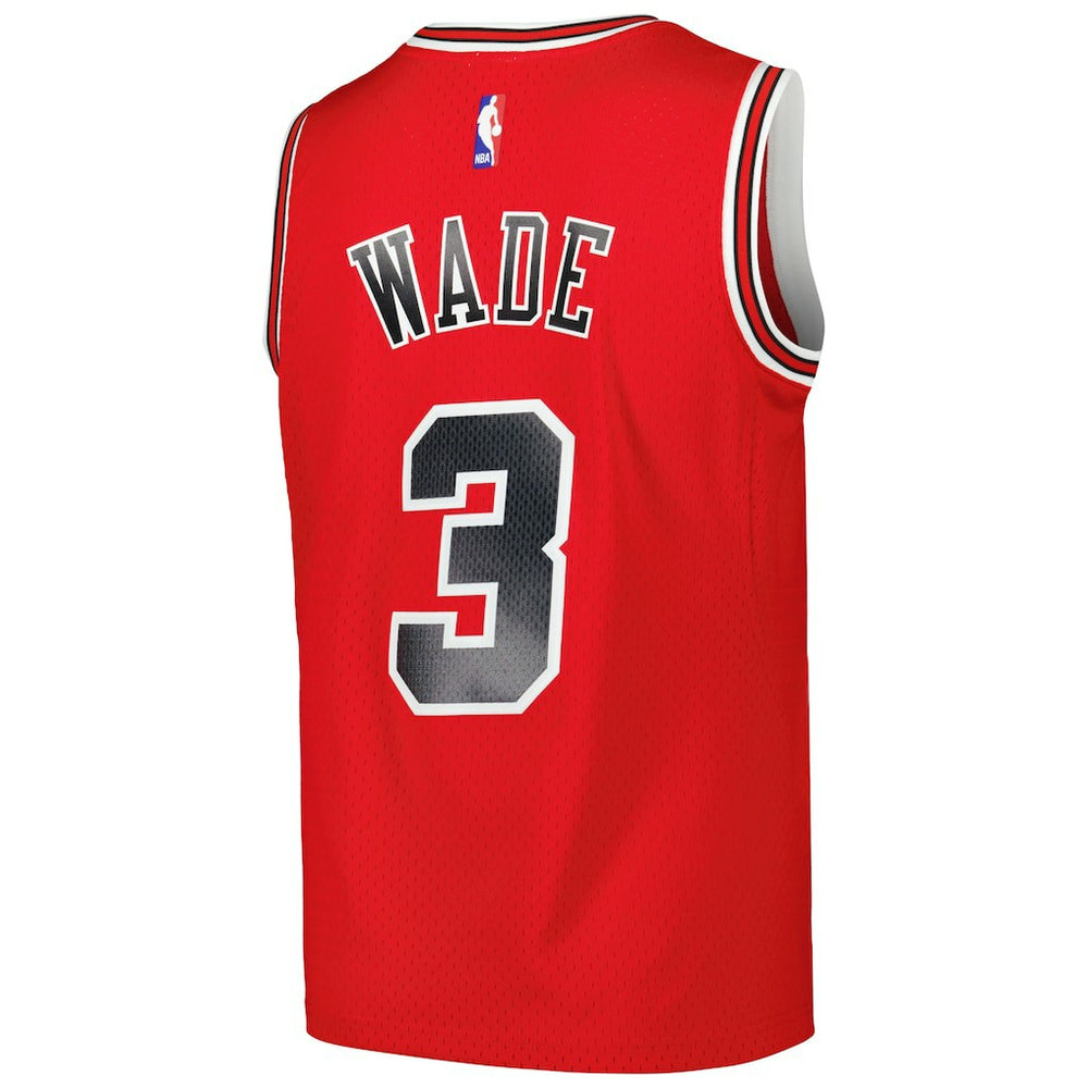 Dwyane Wade Chicago Bulls 2016/17 Hardwood Classics Swingman Jersey sale - Red