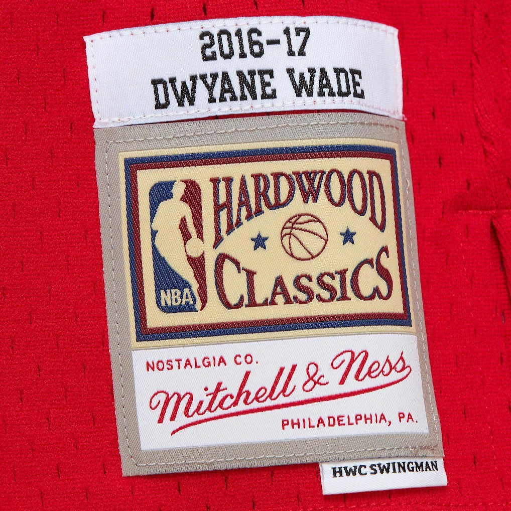 Dwyane Wade Chicago Bulls 2016/17 Hardwood Classics Swingman Jersey sale - Red