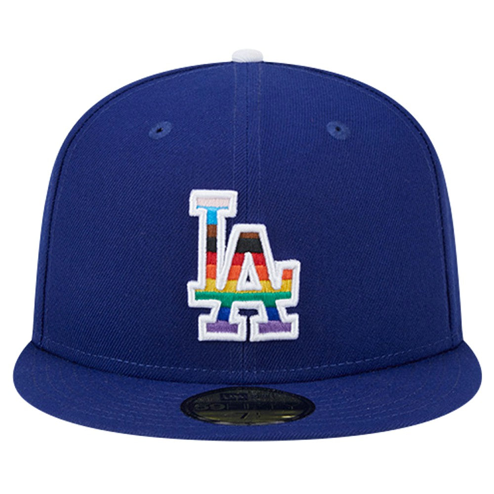 Los Angeles Dodgers 2024 Pride On Field 59FIFTY Fitted Hat Royal | New Era