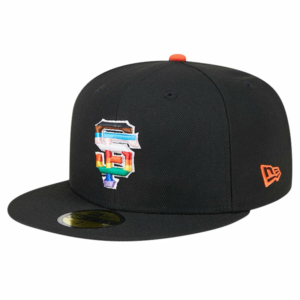 San Francisco Giants 2024 Pride On Field 59FIFTY Fitted Hat Black | New Era