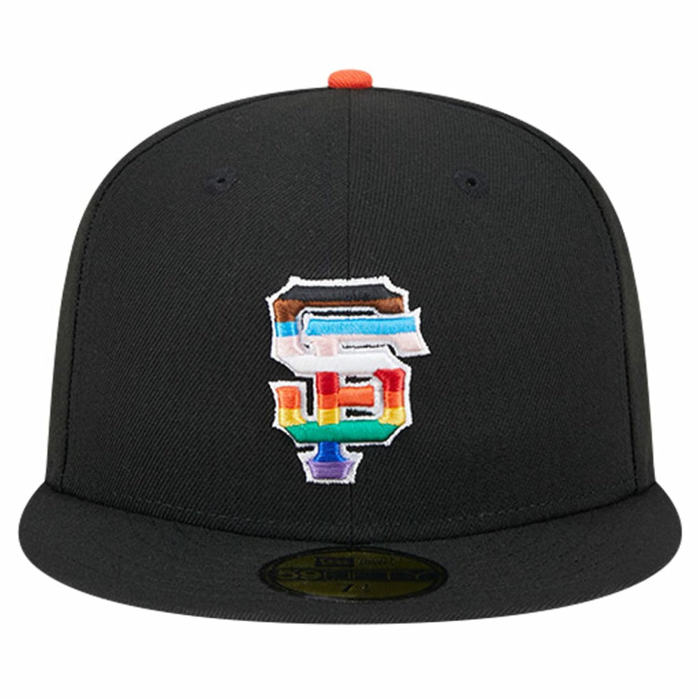 San Francisco Giants 2024 Pride On Field 59FIFTY Fitted Hat Black | New Era