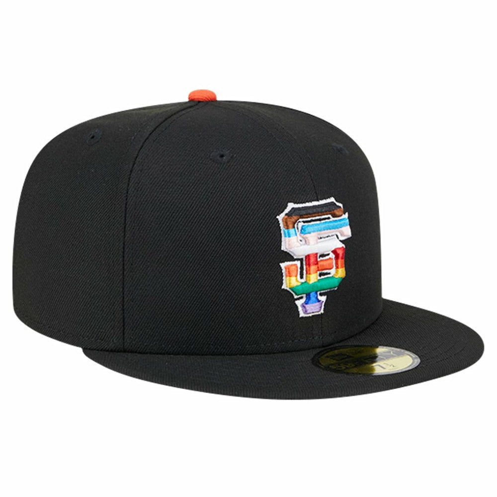 San Francisco Giants 2024 Pride On Field 59FIFTY Fitted Hat Black | New Era