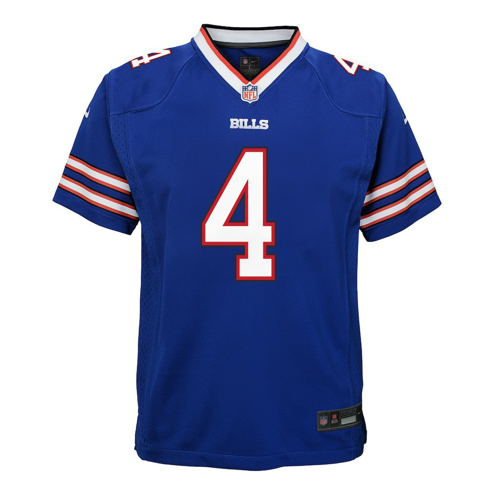 James Cook III Buffalo Bills Youth Game Jersey - Royal