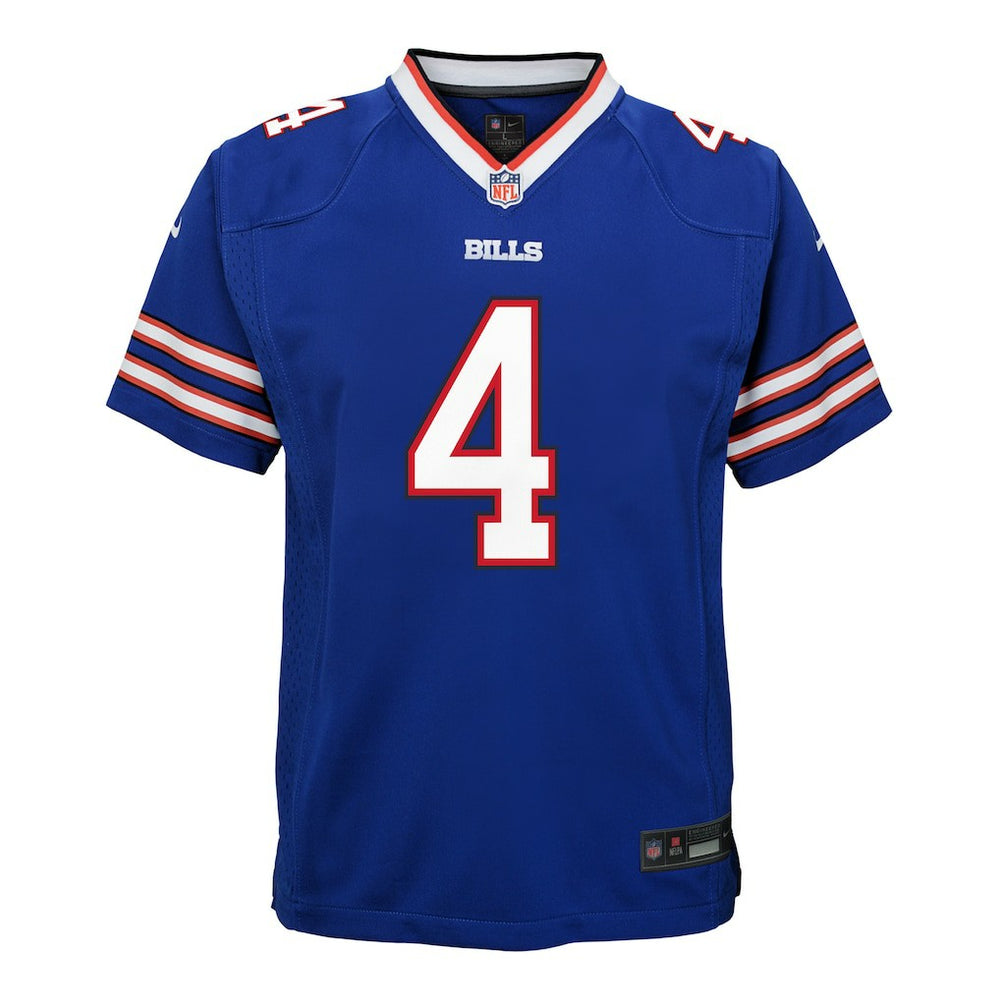 James Cook III Buffalo Bills Youth Game Jersey - Royal