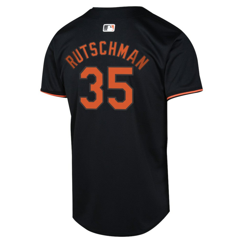Adley Rutschman Baltimore Orioles Youth Alternate Limited Player Jersey Black | Nike