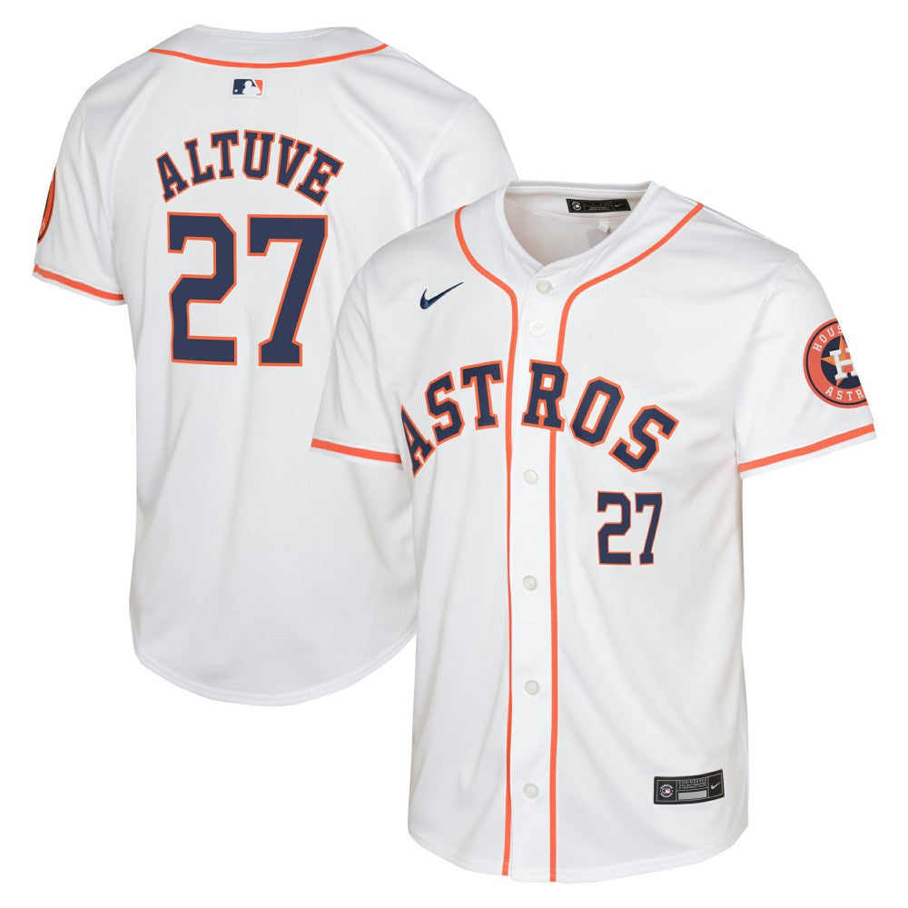 Jose Altuve Houston Astros Youth Home Limited Player Jersey White | Nike