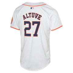Jose Altuve Houston Astros Youth Home Limited Player Jersey White | Nike