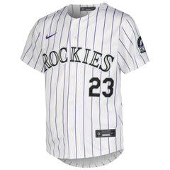 Kris Bryant Colorado Rockies Youth Home Limited Player Jersey White | Nike