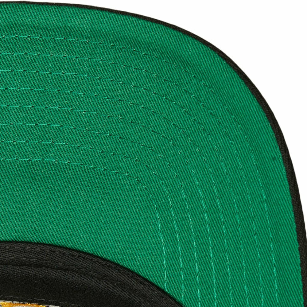 Boston Bruins Mitchell & Ness Team Ground Pro Adjustable Hat Black